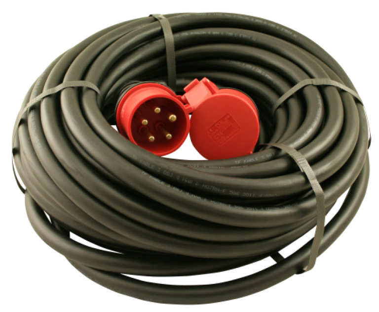 cable 5G6mm² CEE32A – 25m